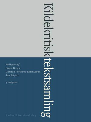 cover image of Kildekritisk tekstsamling
